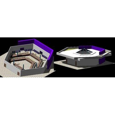 Consejo universitario 3d dxf