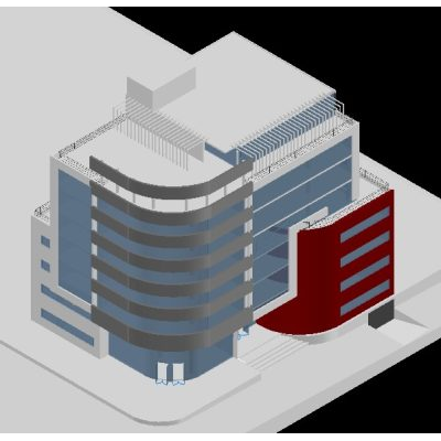 Office buildings - 3d