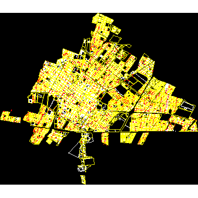 Plano catastral de colima