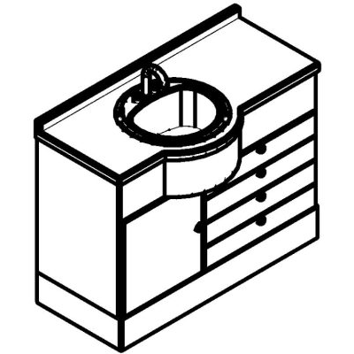 Lavabo con mueble