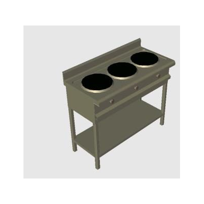 Cocina Electrica de 3 Platos