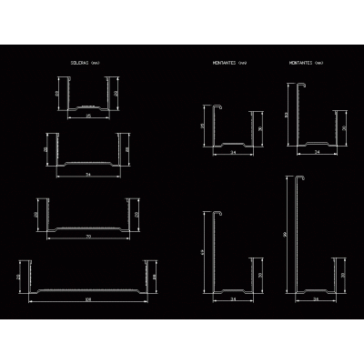 Perfiles metalicos durlock