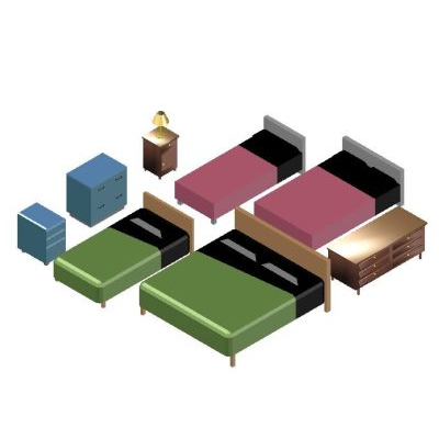 Dormitorio 3d