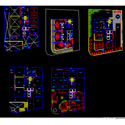 Proyecto  de edificio de hotel
