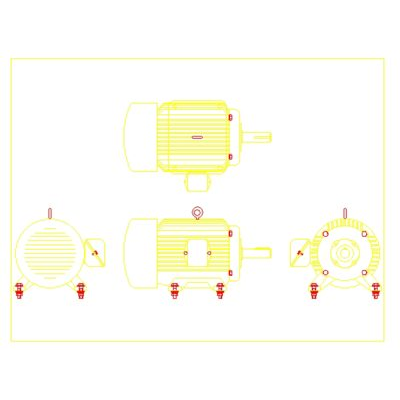 Three-phase motor