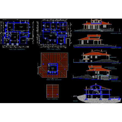Proyecto de residencia unifamiliar