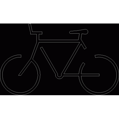 Simbolo bicicleta