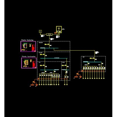 Taller de maestranza -  plano electrico