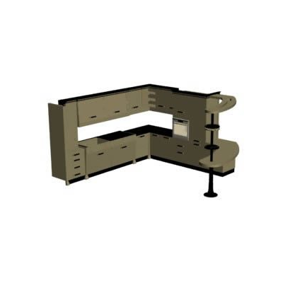 Cocina en 3d