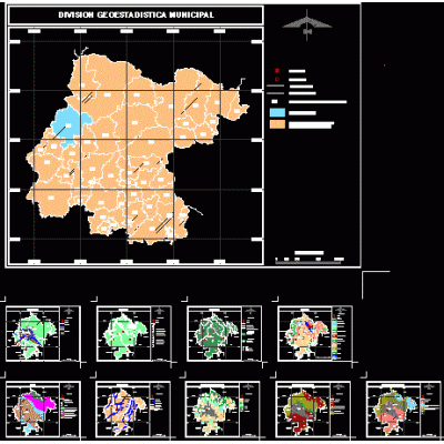Mapas Geoestadisticos de Leon, Mexico
