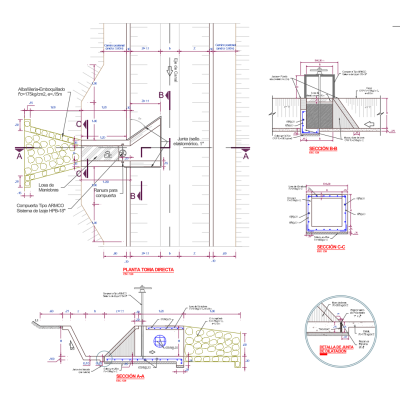 Diseño de Obras de Toma Lateral para Riego