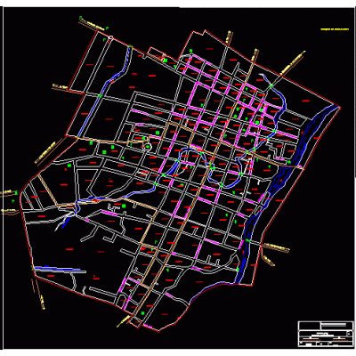 Plano Urbano de Ajuchitlan