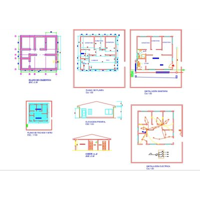 Electrical installation of family home