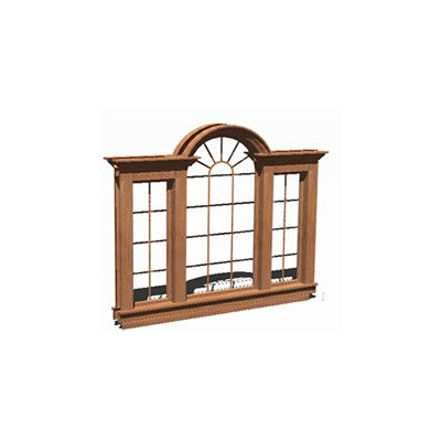 Ventana de tres hojas