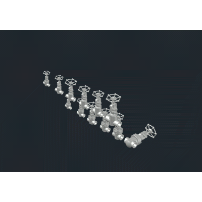 Globe valve thdfsw.752600lb