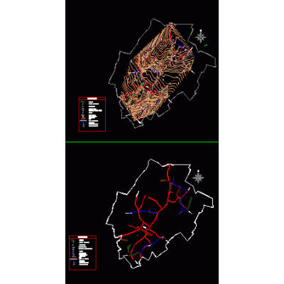 Plano Urbano de Cabrera, Pasto