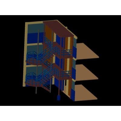 Escaleras 3d