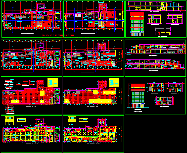 Architectural plan (shop)