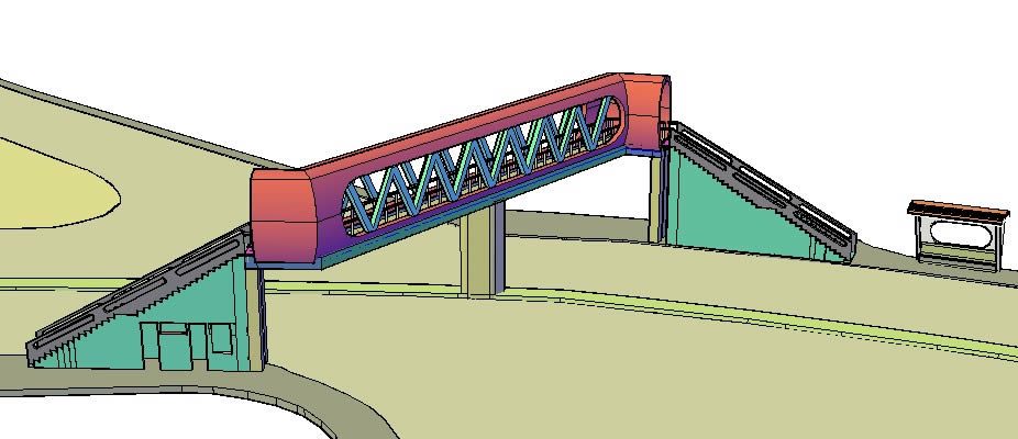 passarela - ponte pedonal
