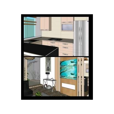 Departamento - remodelacion 3ds