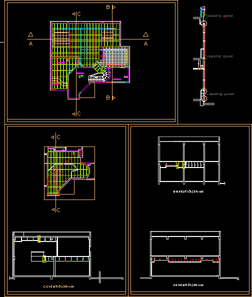Dettaglio struttura del pavimento di una casa