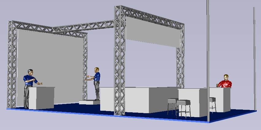 booth for exhibitions