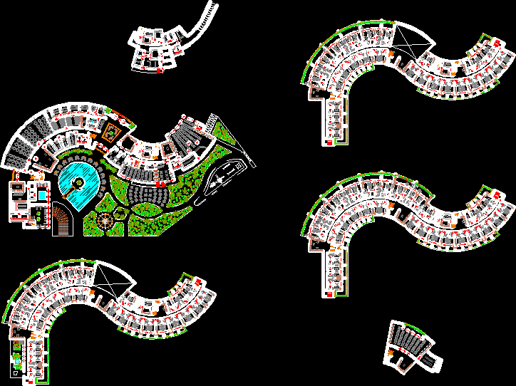 Plans de l'hôtel