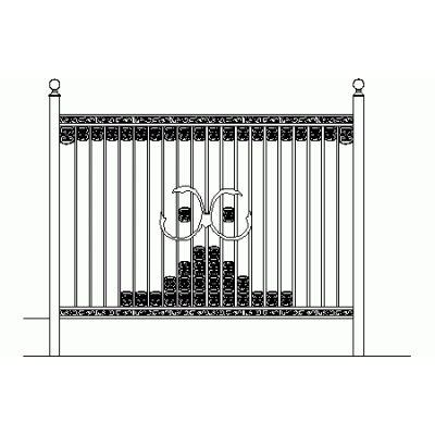 wrought railing