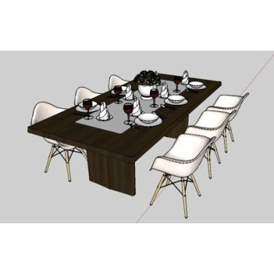 3d dining room