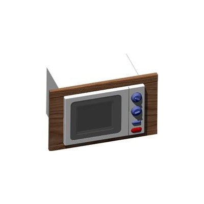 17 liter fagor microwave with 3d frame