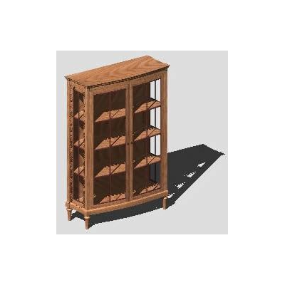 Estanteria de sala 3d