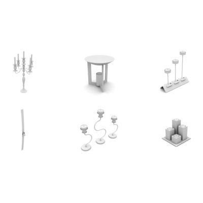 Candelabros modernos