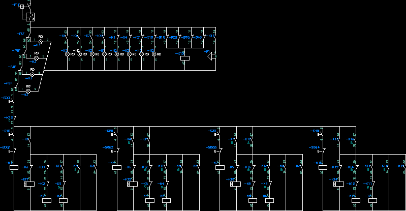 Conveyor belt control circuit