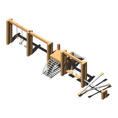 Bateria de juegos infantiles 3d