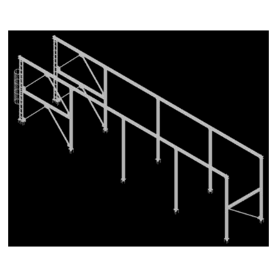 Estructura de puente grua