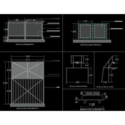 Diseño de Infraestructura para Cancha Deportiva