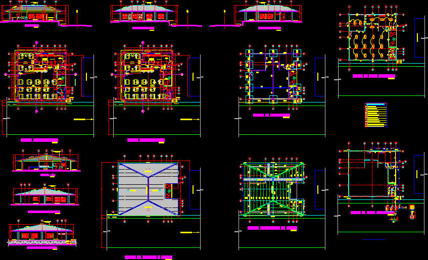 Planos De Cafeteria En AutoCAD | Librería CAD