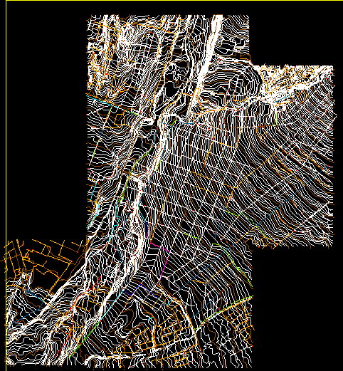 Mappa di drenaggio - arequipa
