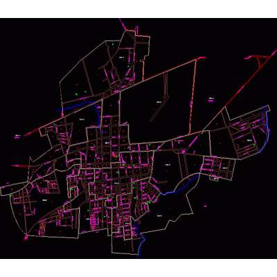 Mapa Urbano de Abasolo