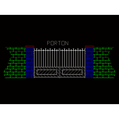 Diseno porton