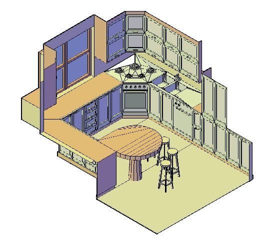 cozinha 3d