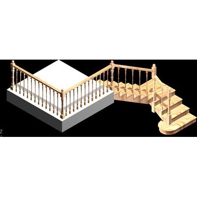 Escalera 3d