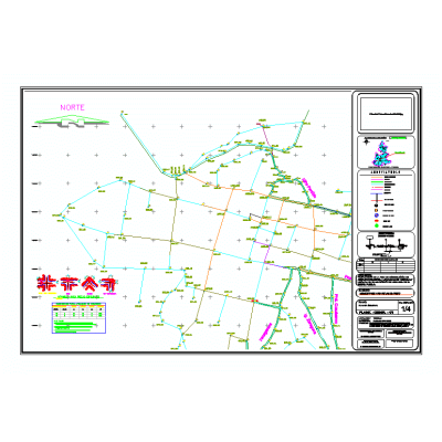 Proyecto de agua potable - incluye calculo de civilcad
