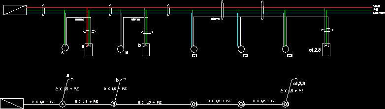 Simple electrical connection