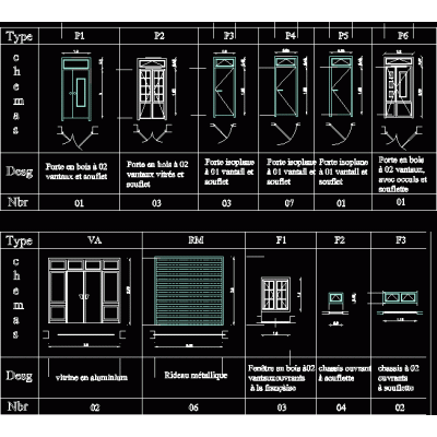 Ventanas y puertas