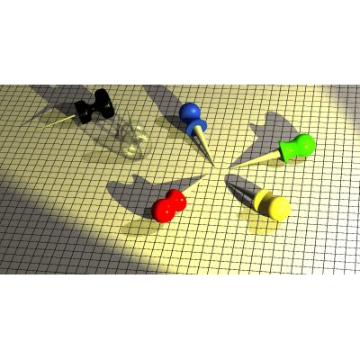 Luminescence in 3D Spikes