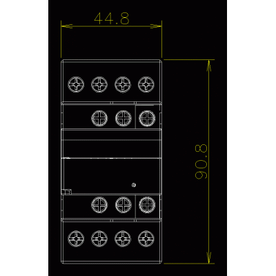 Contactor - 3240 a - conectores ; ac