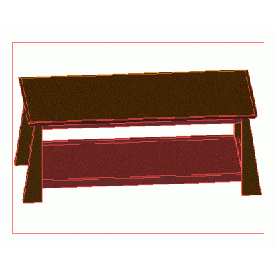 3D Minimalist Table