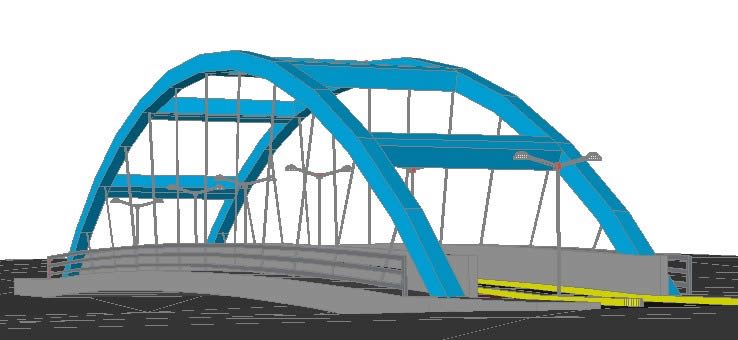 Puente bolognesi 3d