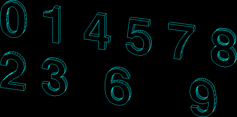 3d numbers